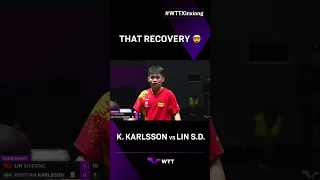 Kristian Karlsson pulls out a unfathomable recovery at #WTTXinxiang 🤯