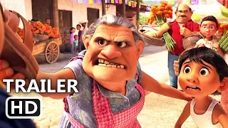 COCO "Grandma VS Mariachi" Funny Movie Clip (2017) Disney Pixar Animation Movie HD