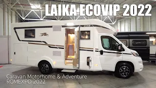 Autorulota Laika Ecovip, model 2022 la Caravan Motorhome&Adventure - Romexpo