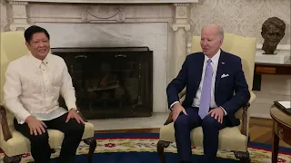 WATCH: Biden meets with Philippines President Marco amid tension with China