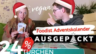 FOODIST Adventskalender vegan | AUSGEPACKT - Was ist Drin?! [Gutschein 2019]