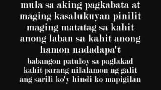 ikaw at ako - kraizee and evil eye