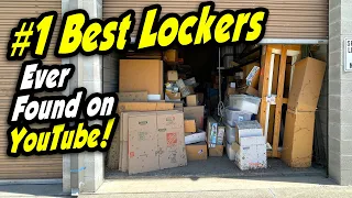 These are the BEST LOCKERS ever shown on YouTube! The second train locker solidifies that title.