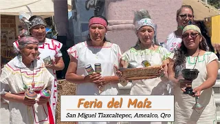 Feria del Maíz en  San Miguel Tlaxcaltepec y desfile de la Primavera en Amealco