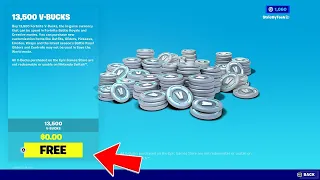 working free v-bucks glitch