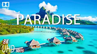 PARADISE 8K Video Ultra HD - Best Places with Relaxing Music 8K TV - 8K Nature Film