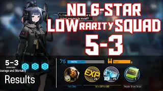 【明日方舟/Arknights】[5-3] - Low Rarity Squad - Arknights Strategy