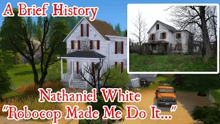 NATHANIEL WHITE a brief history in the sims 4