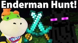 Bowser Jr Plays: Minecraft Episode 6- Enderman Hunt!