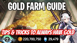 2023 UPDATED GOLD FARMING GUIDE! - BE THE BILL GATES OF E7 [Epic Seven]
