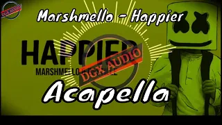 Studio Acapella | Marshmello - Happier ft. Bastille (wav file)