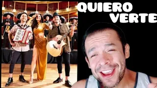 Los Vasquez y Ana Barbara QUIERO VERTE - REACCIÓN