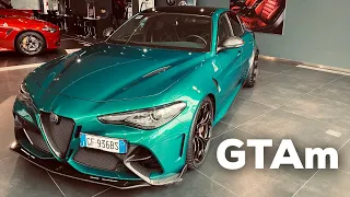 Rozgrzewa sylwetką. Chłodzi ceną. Alfa Romeo Giulia GTAm. Oglądam. VLOG