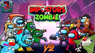 Oggy And Jack playing Impostors Vs Zombies Game 😱 Oggy Game