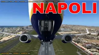 [P3D V4.4] Hand-flown Departure out of Naples (LIRN) - Italy