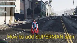 How to install ultimate superman mod gta 5! LATEST MOD Part2( Only PED INSTALLATION) Gta v mods