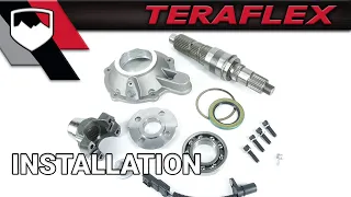 TeraFlex Install: 231 Extreme Short Shaft Kit (4444400) Plus 2WD Low Range Kit (2204000)