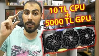 2$ CPU + 500$ GPU RTX 2070 SUPER TEST!