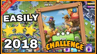 easily 3 star 2018 challenge the clash of clans #coc