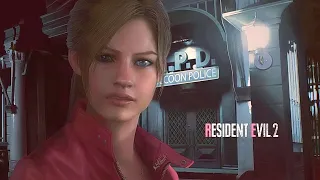 Resident Evil 2 Remake - Клэр Сценарий A (Русская озвучка): Все видео сцены