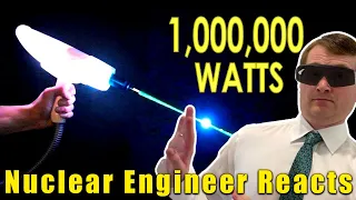 Nuclear Engineer Reacts to Styropyro "Dangerous Tattoo Remover from eBay is a MILLION Watt Laser"