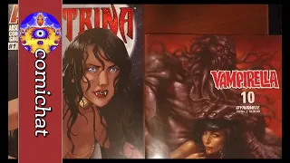 A Review of Two Vampires - Katrina #1 and Vampirella #10 - Comichat with Elizibar