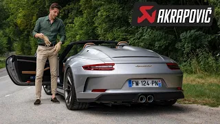 Essai 911 Speedster Akrapovic: la POLICE M'ARRÊTE, Trop de BRUIT !