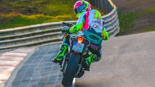 Nürburgring Highlights, Crazy BIKERS & Action Touristenfahrten Nordschleife March 2024