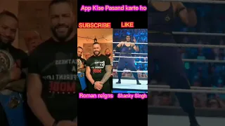 Roman reigns vs Shanky Singh ||#shorts #viral #trending #viralshort #wwe #wrestler