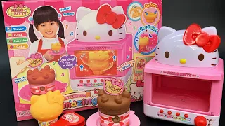 12 minutes Satisfying with Unboxing Hello Kitty Kitchen Oven | ASMR (no music)