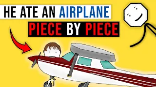 The man who ATE an entire Airplane (and a lot more) | Michel Lotito