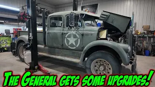 Transforming Our International Crew Cab 'The General' With a New A/C Installation!