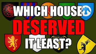 Which Great House deserved its Position the Least? | A Song of Ice and Fire