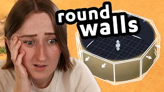 round walls are IMPOSSIBLE TO BUILD WITH