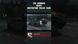 The HUMMER  BEAST DESTROYING Police Cars || NFS Most Wanted #nfsmostwanted #nfs