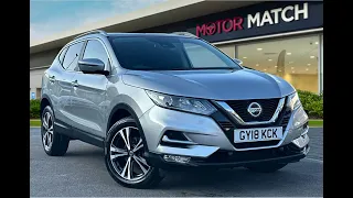 Used Nissan Qashqai 1.2 DiG-T N-Connecta 115PS Euro 6 in Silver - GY18KCK - Motor Match Crewe