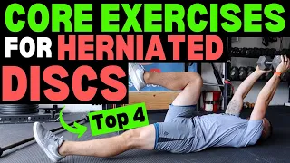 Core Exercises For Disc Herniation: My TOP 4 CORE EXERCISES safe for herniated discs!