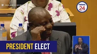 WATCH: Parliament officially elect Cyril Ramaphosa as president of SA