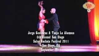 Jorge Ataca Burgos & Tanja La Alemana - 5th Annual San Diego Salsa Bachata Festival 2011