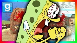 ZOMBIE SPONGEBOB?!?! | Spongebob's Secret Base (Gmod Roleplay)
