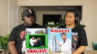 Beta Squad Biggest Vs Smallest Hotel challenge | Kidd and Cee Reacts