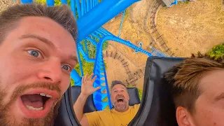 Riding INSANE Roller Coasters at Six Flags Over Texas!!