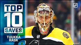 Top 10 Tuukka Rask saves from 2018-19