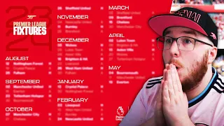 My thoughts on Arsenal's 23/24 PL Fixture List!