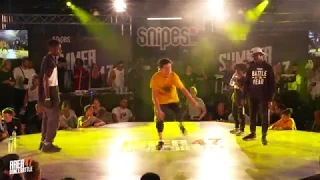 AREA 47 Dance Battle 2018 I KIDS BATTLE SEMIFINAL 2 / ENZO & PIERE VS THE YOUNG TIGERS
