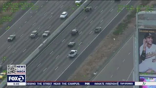 High speed chase of up to 130 mph through Oakland