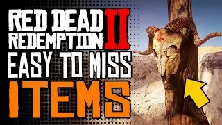 11 Easy To Miss Rare Unique Items in Red Dead Redemption 2 - All Secret Hats & Masks Locations!