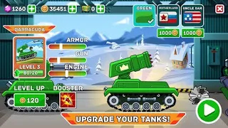 RARE TANK BARRACUDA & MULTISHOTALL BOSSES in Hills of Steel:Tank BossBattle