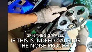 Fix TACX Flux (S) squeaking grinding noise