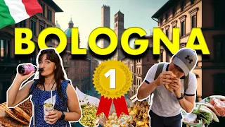 We Ate At Italy's BEST Food City 🇮🇹 | Street Food Challenge In Bologna